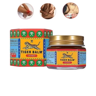 Pomada Red Tiger Balm, Essencial Para Alívio Da Dor Muscular, Dores De Cabeça 19g