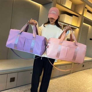 Bolsa feminina fitness Esportiva yoga Bolsa de viagem Impermeável unissex Academia em Oferta na Shopee