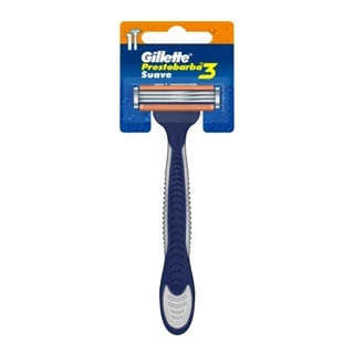 Aparelho Gillette Prestobarba3 Champions Suave Cartela - Embalagem com 12 Unidades em Oferta na Shopee