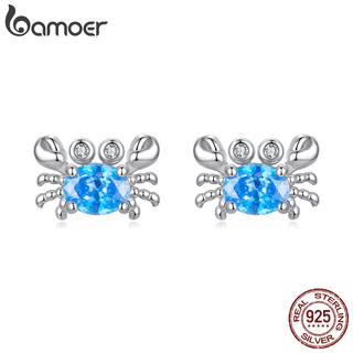 Brincos De Prata Esterlina 925 Bamoer Com Design De Caranguejo , Joias , Presentes Para Mulheres em Oferta na Shopee