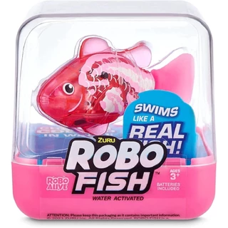 Robo Alive Zuru Robo Fish Rosa Escuro F0084 - Fun