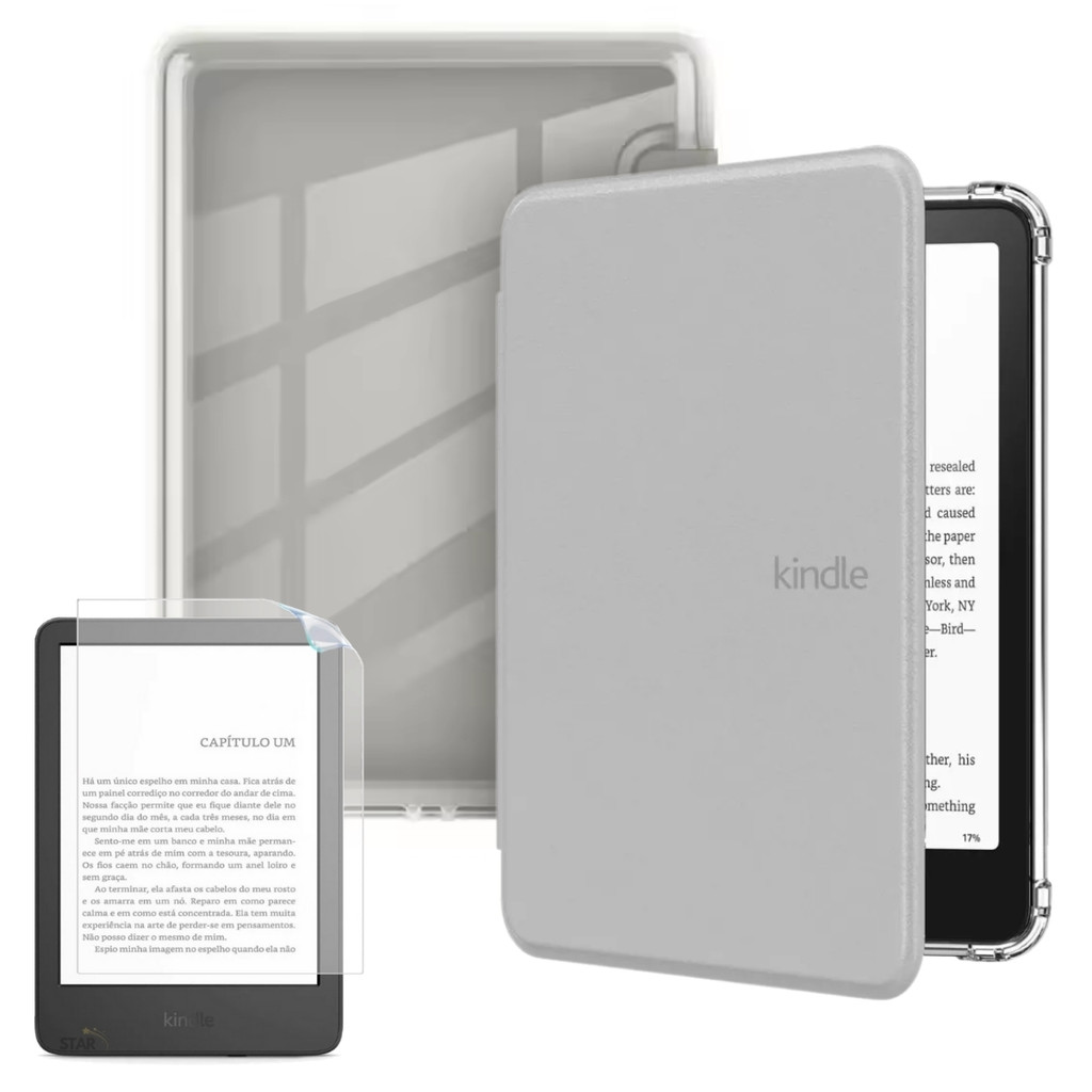 Capa Acrílico Smart Case Para Kindle Paperwhite 12ª 7.0 SA568B +