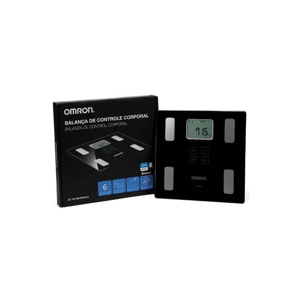 Balança De Bioimpedância Com Bluetooth Hbf-222t Omron | Shopee Brasil