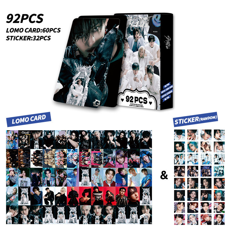 92-96pcs STRAY KIDS JJAM ATE Lomo Cards Lose My Breath skz Toy