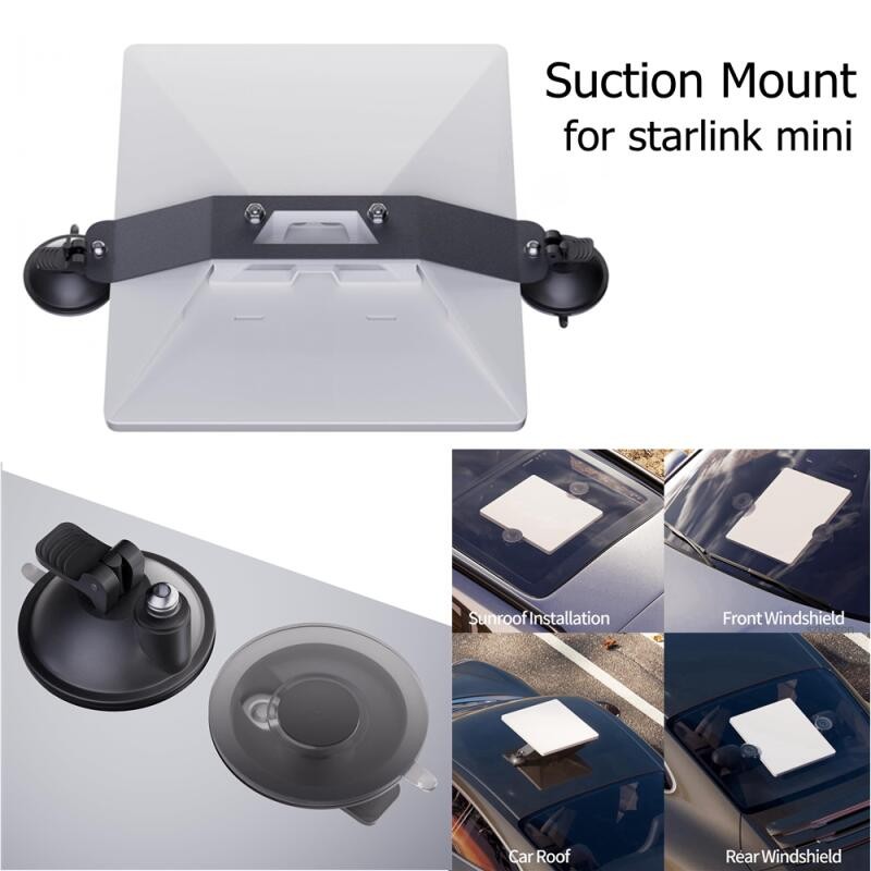 Ventosa Montagem De Teto Solar Para Starlink Mini Suporte Original Kit ...