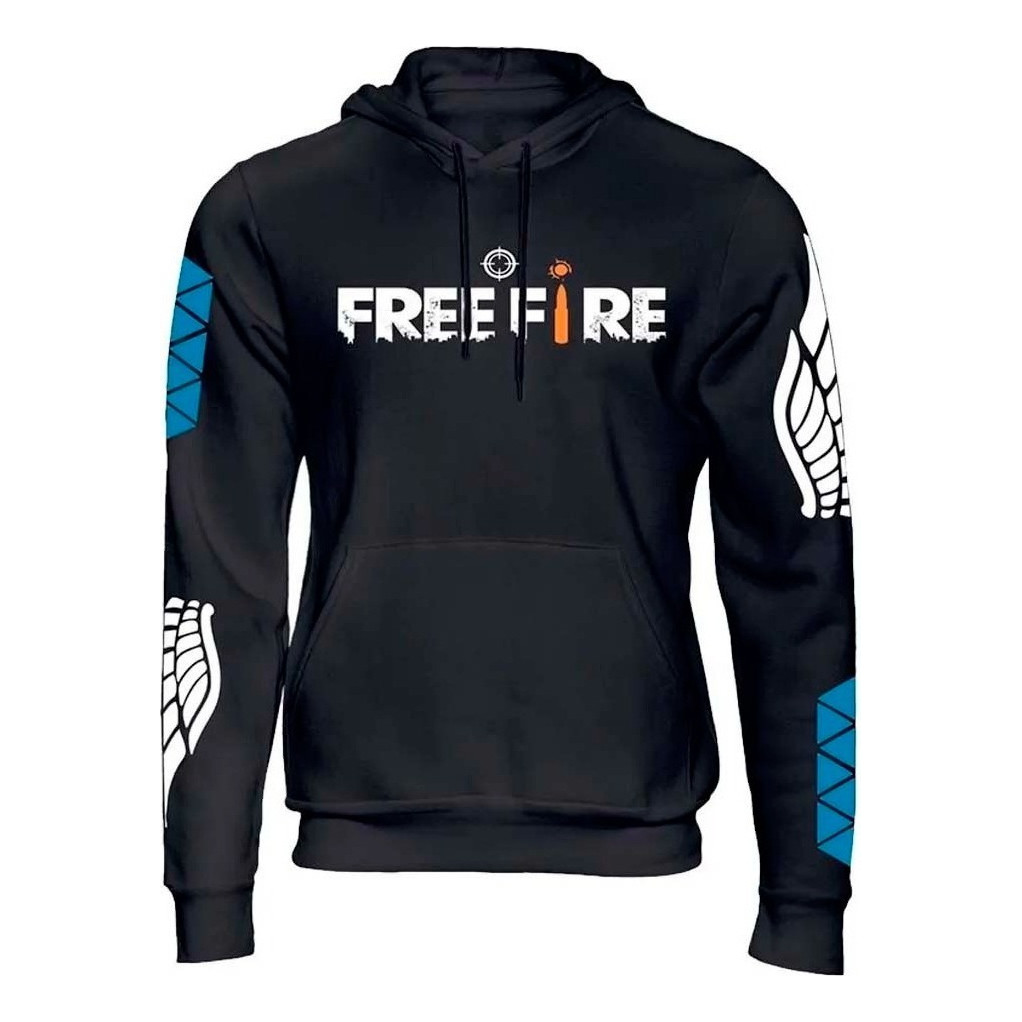 Moletom Blusa Infantil Free Fire Angelical GameBlusa Frio Masculino ...