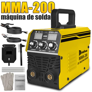 Máquina De Solda Inversora 220V/110V MMA-200 Tecnologia IGBT Ferramenta De Soldagem Portátil em Oferta na Shopee