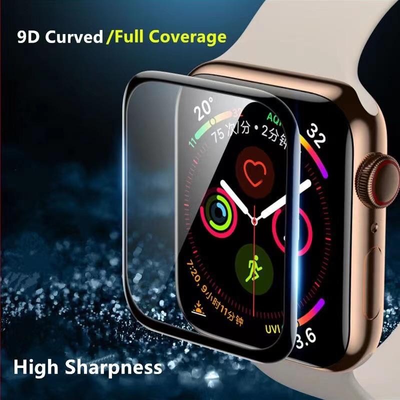 Película De Gel 3D-/9D Relógio Apple Watch 38mm 40mm 41mm 42mm