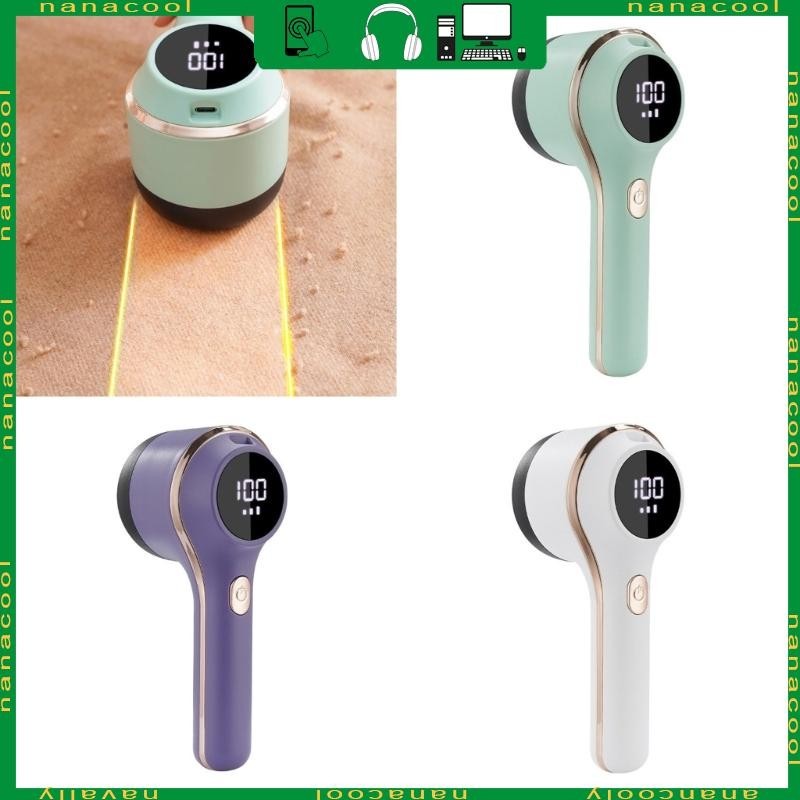 Eficiente Tecido Defuzzer Removedor Fiapos Display Digital Bolas Cabelo ...
