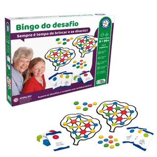 Jogo Educativo Bingo do Desafio 792983-1 - Pais&Filhos