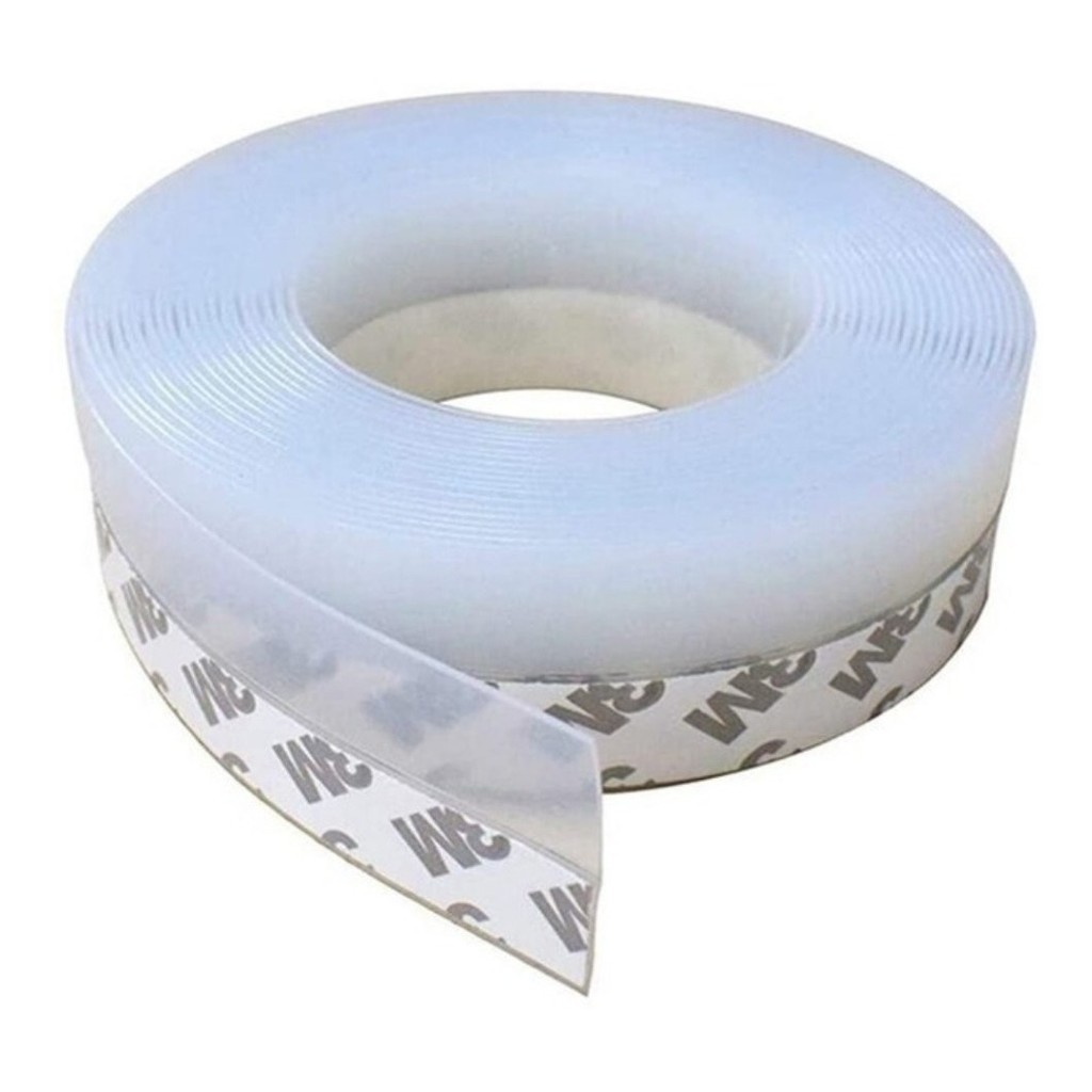 Fita Veda Fresta Porta Transparente 3m x 35mm Pivotante