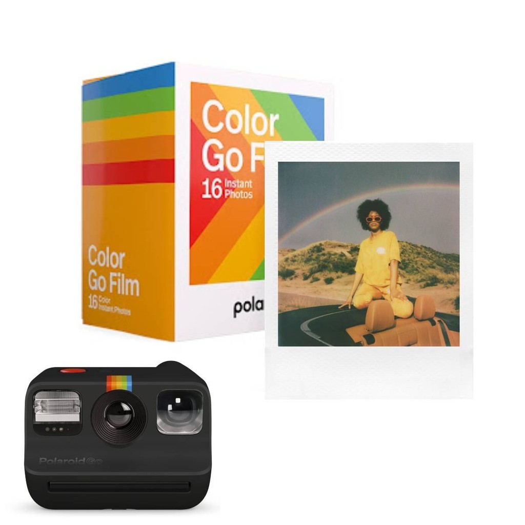 Filme Polaroid 16 Poses Para Camera Polaroid Go Papel Fotográfico