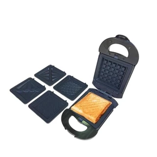Nova -Sanduicheira, Máquina Multifuncional Leve, Para Fazer Pão Com Aquecimento Frente E Versoa em Oferta na Shopee