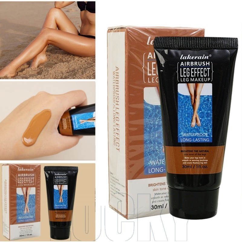 Base Líquida Para Pernas 30ML-Cuidados Com O Tom De Bronzeamento Da ...