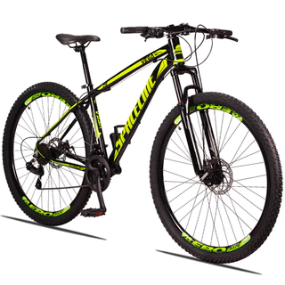 Bicicleta Aro 29 Spaceline Vega Alumínio 24 Vel marchas Freio a Disco hidráulico Suspensão MTB em Oferta na Shopee