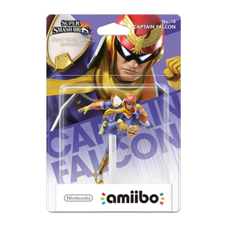 Amiibo Captain Falcon No18 - Super Smash Bros.