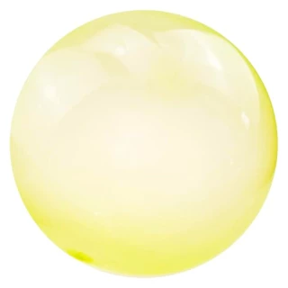 Bola Amarela Inflável Bolha Infantil Com Pino Elastica Macio Divertido Castela