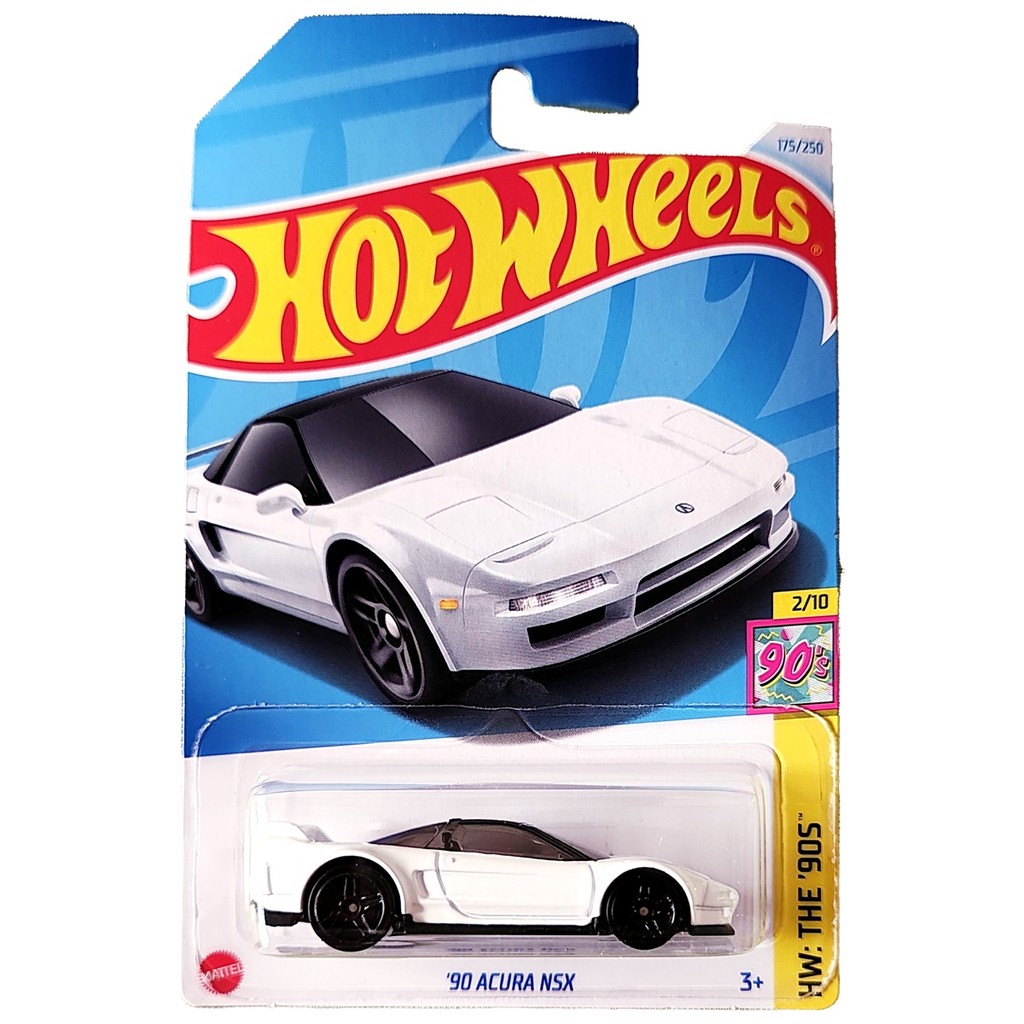 Voiture Miniature Hot Wheels Acura NSX '90 - Édition 2024 #175/250, échelle 1:64, Neuve