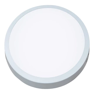 Painel Plafon Led Alumínio 18w Redondo Sobrepor 6500k Branca