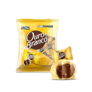 Chocolate Lacta Ouro Branco Pacote 1kg em Oferta na Shopee
