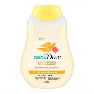 Shampoo Dove Baby Hidratação Glicerinado 400ml em Oferta na Shopee