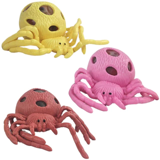 Brinquedo Anti Estresse Aranha Espreme E Aperta Divertido Sortido Castela