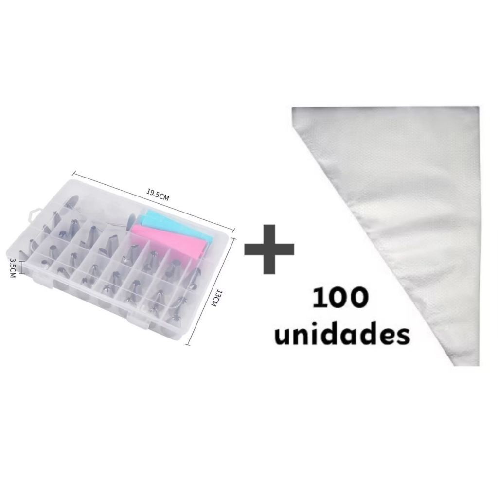 Kit De 32 pçs Decoração de Bico de Aço Inoxidável para Bolo 