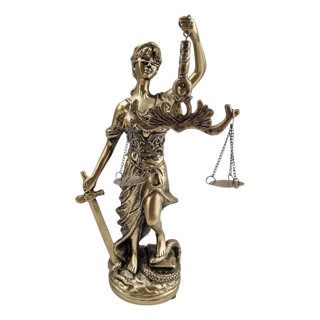 Dama Da Justiça Direito Deusa Têmis Estatua- Grande G