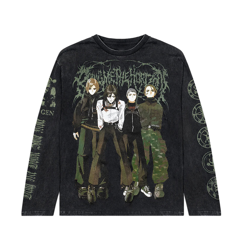 Bring Me The Horizon BMTH Merch Camiseta De Manga Comprida Lavada