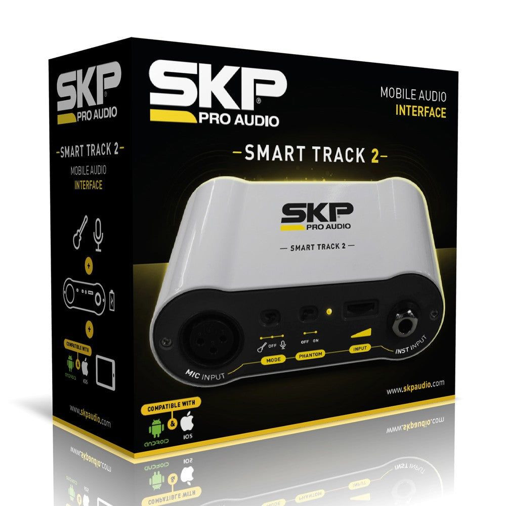 Interface de Áudio Profissional SMART TRACK 2 - SKP | Shopee Brasil