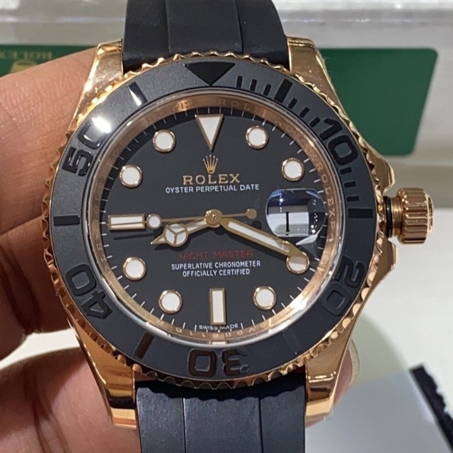 Moldura De Cerâmica Em Ouro Rosa 2025 Rolex_s yatch-Master 116655 ...