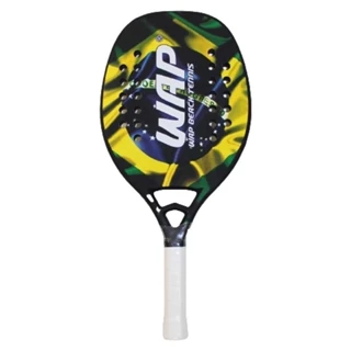 RAQUETE PROFISSIONAL BEACH TENNIS WBT KEVLAR FIBRA CARBONO em Oferta na Shopee