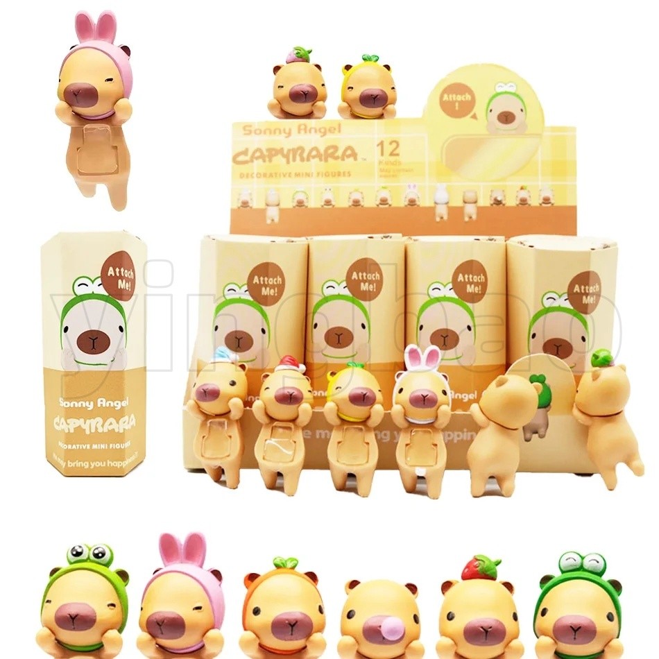 Capivara Hippers Série Decorativa Mini Sonny Angel Action