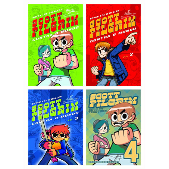 Coleção Scott Pilgrim | Bryan Lee | Vários Vols(1 ao 4) - Novo