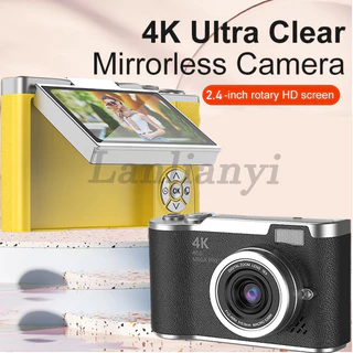 CCD Câmera 4K Para Fotografia , Câmera Digital 18X , Vídeo Vlogging , Filmadora YouTube , 48mp