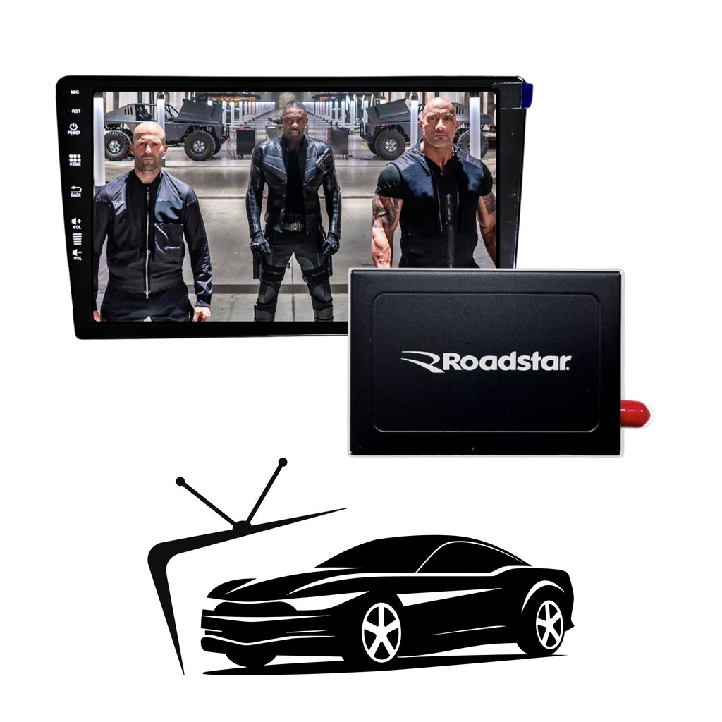 Multimídia 9'' Chip 4G Octa Core 4GB 64GB Android 14 Carplay Sem fio ...