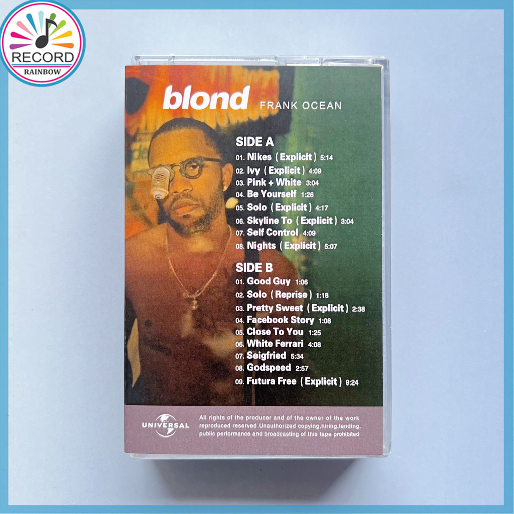 Frank Ocean Blond Fita K7 Cassette Tape Brand New [Lacrado
