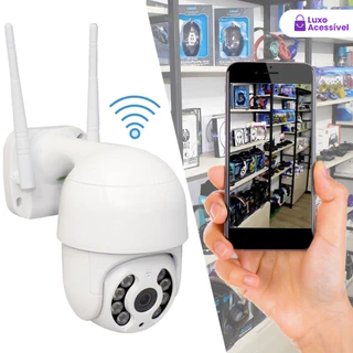 Câmera Segurança WiFI IP - Yoosee/iCsee Áudio Infravermelho Interno e Externo Kit 1/Kit 2