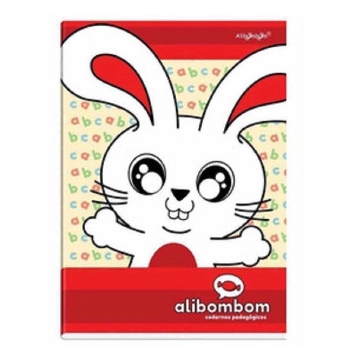 Caderno Brochurão Flexivel C/Pauta Alibombom 60 Folha | Shopee Brasil