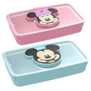 Porta lenço Minnie e Mickey - PLASUTIL em Oferta na Shopee