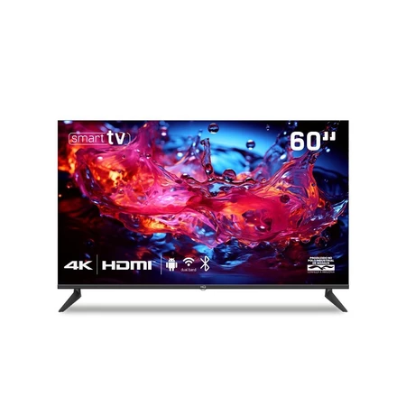 Smart TV HQ 60" 4K tela sem bordas design Slim HQS60NKHM