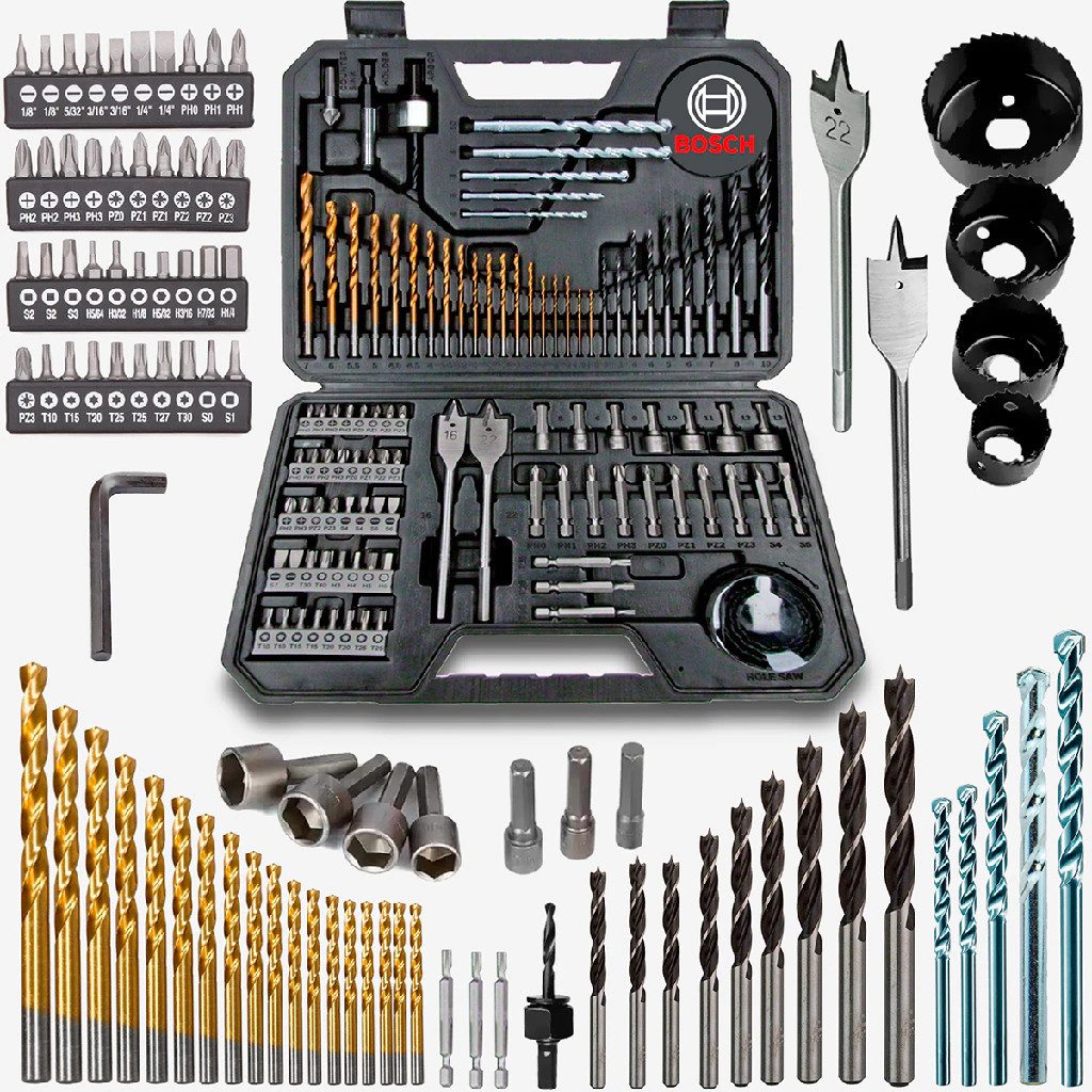 Kit Ferramentas Conjunto de brocas multiuso de 111 peças | Shopee Brasil