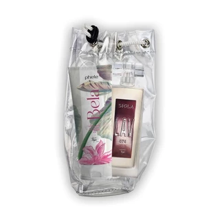 Kit Bela - Perfume 55ml + Hidratante Bela 200g + Necessaire