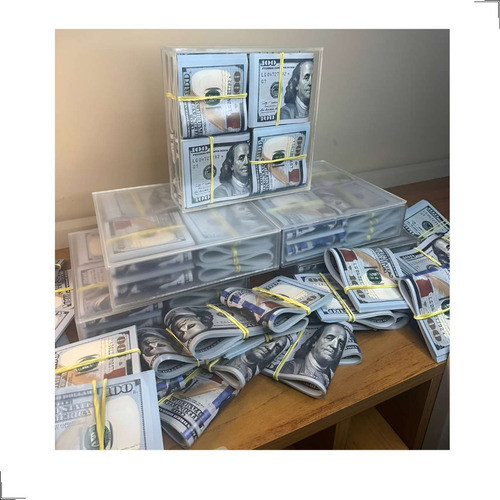 Caixa Box Do Milhão 100 Dólares Decoração Escritório