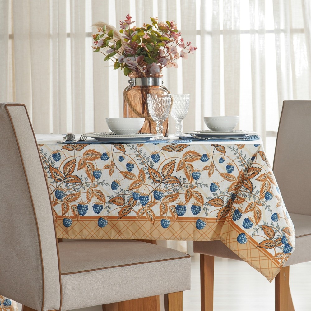 Toalha de Mesa Impermeável Facile Retangular 6 Lugares | Shopee Brasil