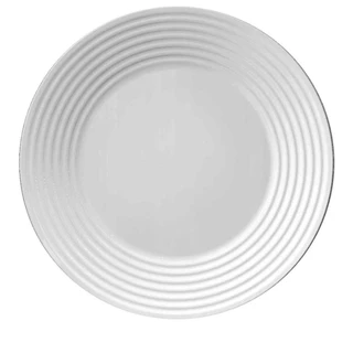 Conjunto de Pratos Sobremesa Nadir Vidro Branco Opaline Saturno 24 peças em Oferta na Shopee