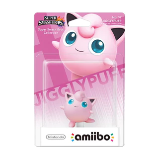Amiibo Jigglypuff No37 - Super Smash Bros.