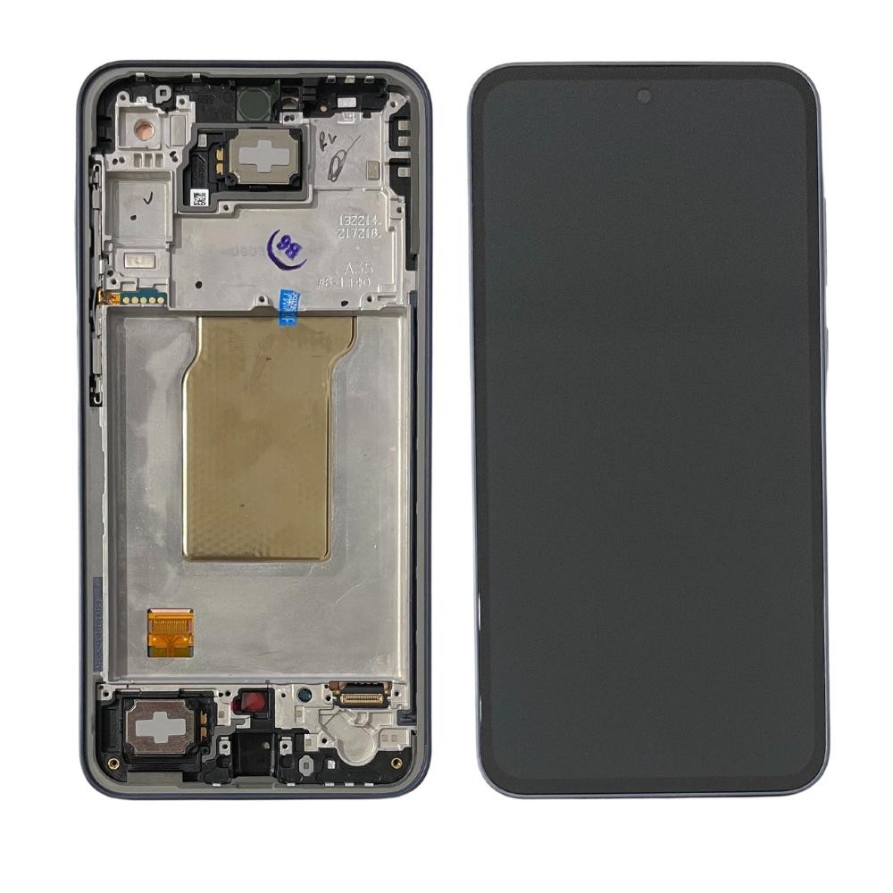 Frontal Tela Display Samsung A35 5g A356 Com Aro Original