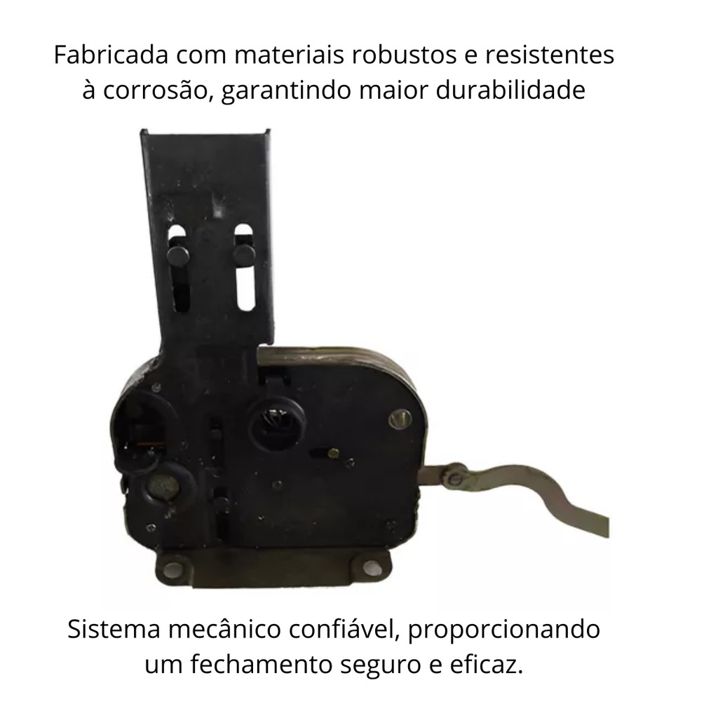 Fechadura Porta Lateral Corrediça Trava Kombi Clipper 1997 a 2013