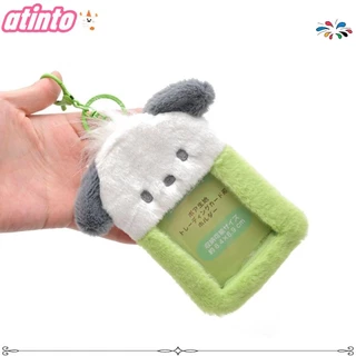 Suporte Para Cartão Fotográfico ATINTO , Desenho Animado Com Pingente De Chaveiro Kpop Idol Photo Sleeve , Capa De Ident